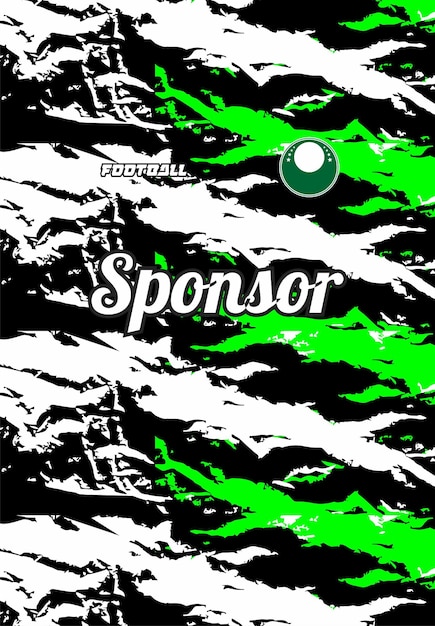 Fondo abstracto con patrón deportivo para el uniforme de fútbol, fútbol, baloncesto, voleibol
