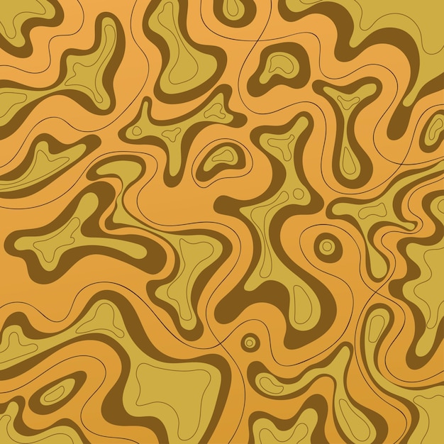 Fondo abstracto del patrón de doodle líquido