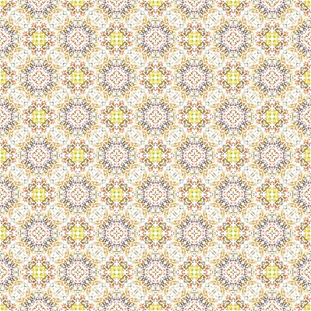 Fondo abstracto con un patrón de flores y hojas.
