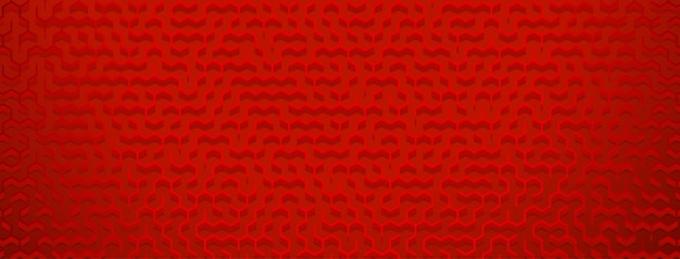 Fondo abstracto con patrón de laberinto en colores rojos