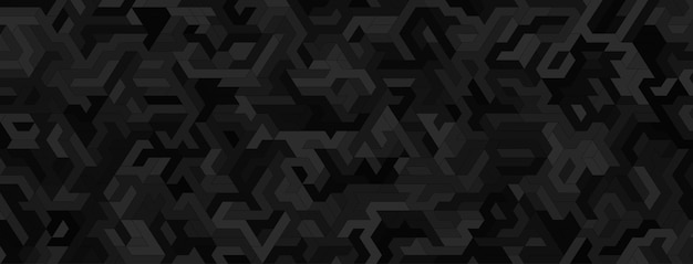 Fondo abstracto con patrón de laberinto en varios tonos de negro y gris
