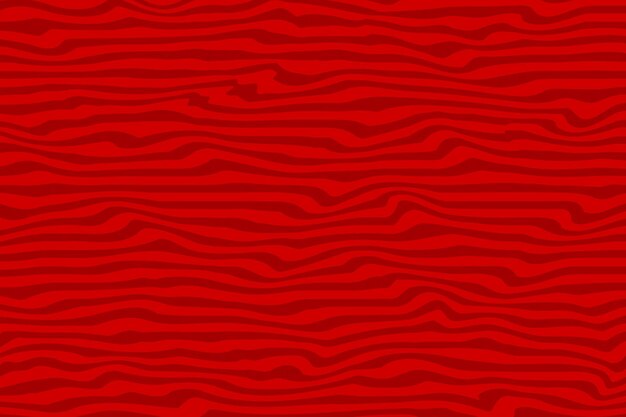 Fondo abstracto de patrón de líneas de onda roja. bandera moderna. fondo de pantalla. cuadro. ilustración vectorial