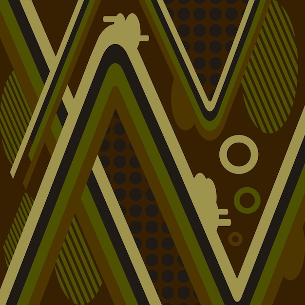 Vector fondo abstracto de patrón moderno para monopatín o tabla de surf