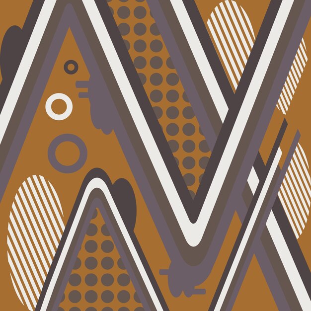 Vector fondo abstracto de patrón moderno para monopatín o tabla de surf