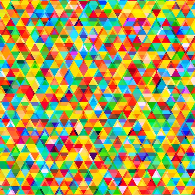 Vector fondo abstracto con patrón de polígonos triangulares desordenados