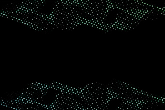 fondo abstracto con patrón punteado ondulado efecto de medio tono ilustración vectorial