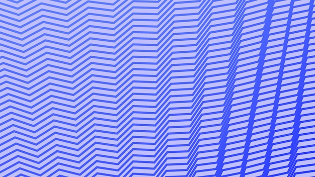 Fondo abstracto con patrón de zig-zag azul
