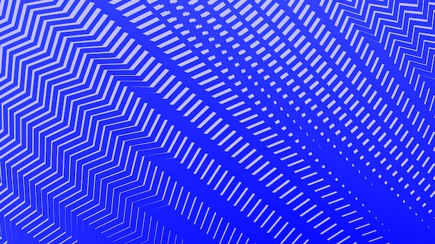 Fondo abstracto con patrón de zig-zag azul
