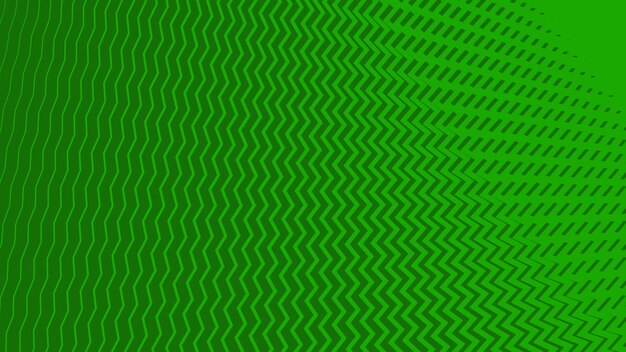 Fondo abstracto de patrón zig-zag verde para telón de fondo o estilo de tela