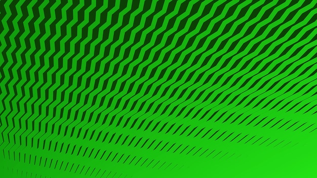 Fondo abstracto de patrón zig-zag verde para telón de fondo o estilo de tela