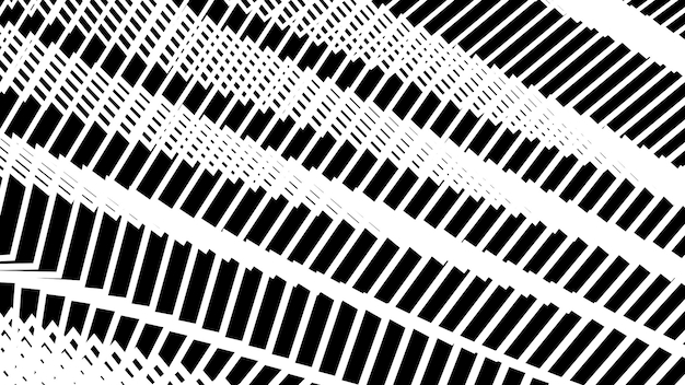 Fondo abstracto con patrón de zigzag sin costuras en blanco y negro