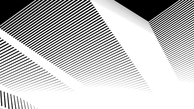 Fondo abstracto con patrón de zigzag sin costuras en blanco y negro