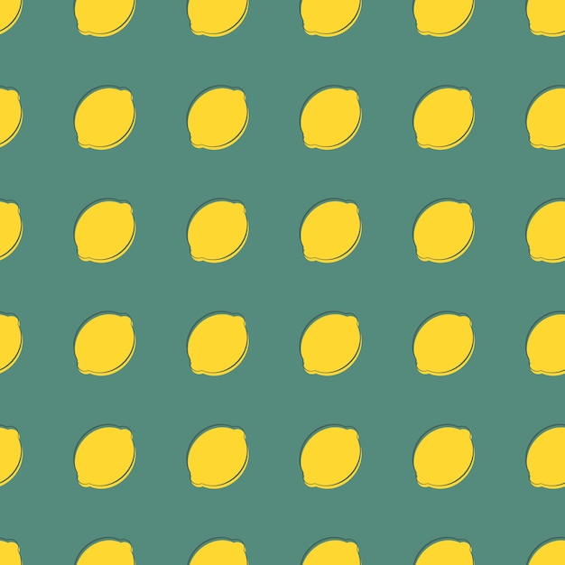 Fondo abstracto de patrones sin fisuras de limón