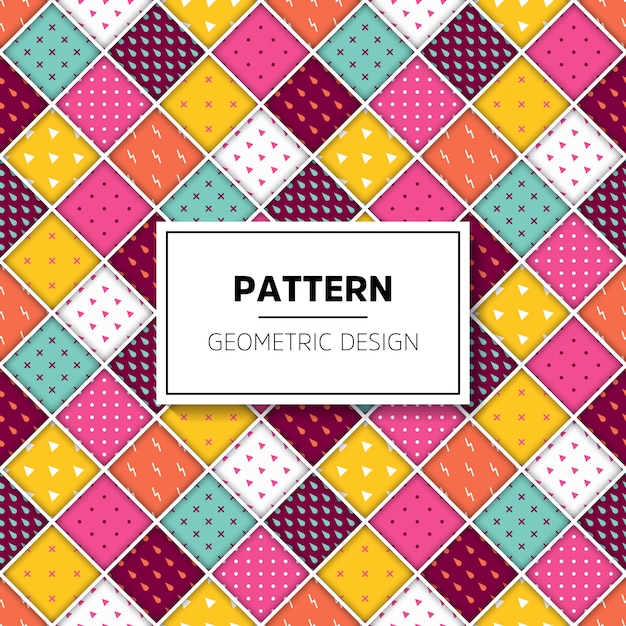 Fondo abstracto con patrones