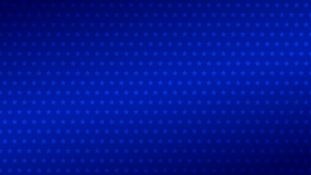 Fondo abstracto de pequeñas estrellas en colores azules