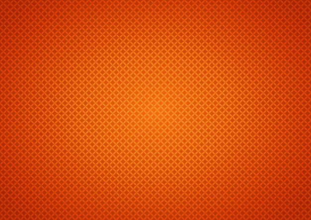 Fondo abstracto con pequeño adorno geométrico en naranja y degradado