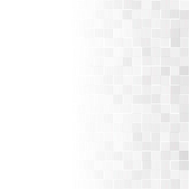 Fondo abstracto de pequeños cuadrados en colores gris con degradado horizontal