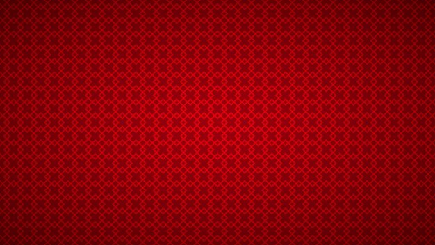 Fondo abstracto de pequeños cuadrados entrelazados en colores rojos
