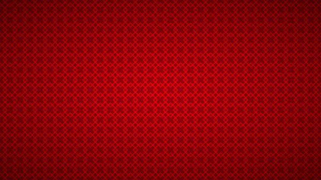 Fondo abstracto de pequeños cuadrados entrelazados en colores rojos