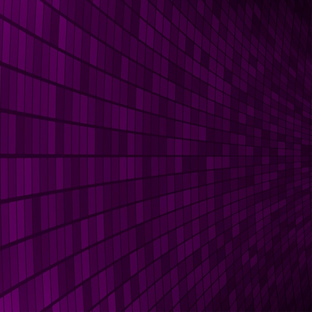Fondo abstracto de pequeños cuadrados o píxeles en colores púrpura oscuro