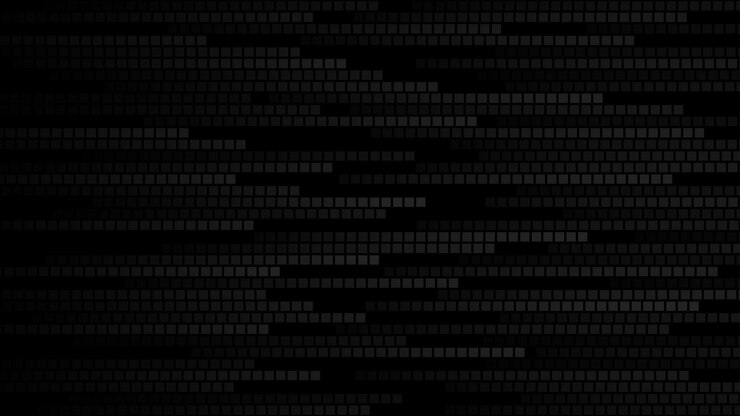 Vector fondo abstracto de pequeños cuadrados o píxeles en tonos de colores negros y grises