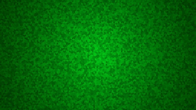 Fondo abstracto de pequeños cubos isométricos en colores verdes.