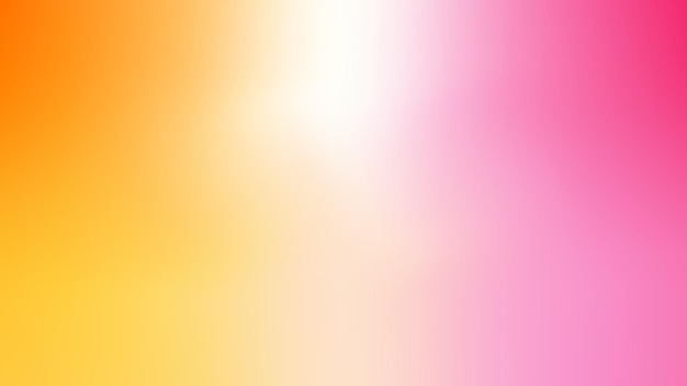 fondo abstracto de pintura amarilla y rosa con desenfoque en blanco y diseño gráfico de textura de color suave