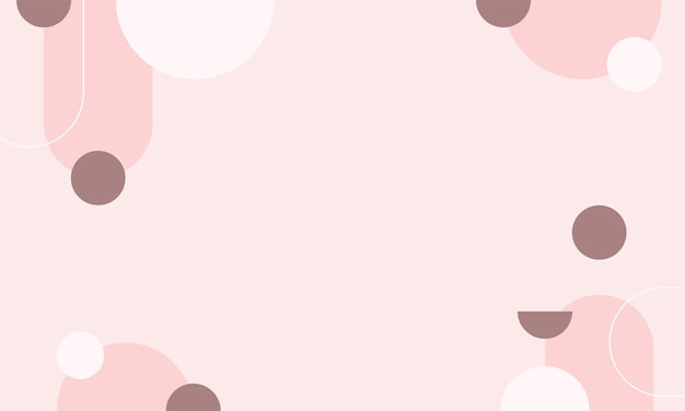 Fondo abstracto plano de formas geométricas