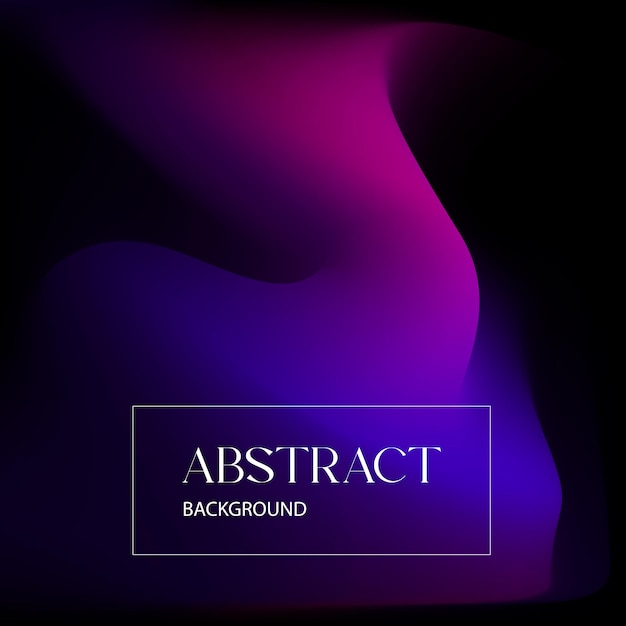 Fondo abstracto plantilla de diseño brillante oscuro color rosa violeta sobre negro