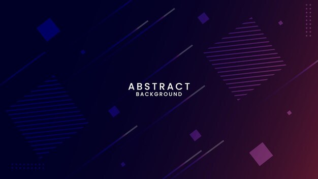 Fondo abstracto con plantilla de diseño de líneas