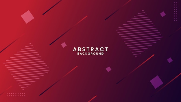 Fondo abstracto con plantilla de diseño de líneas