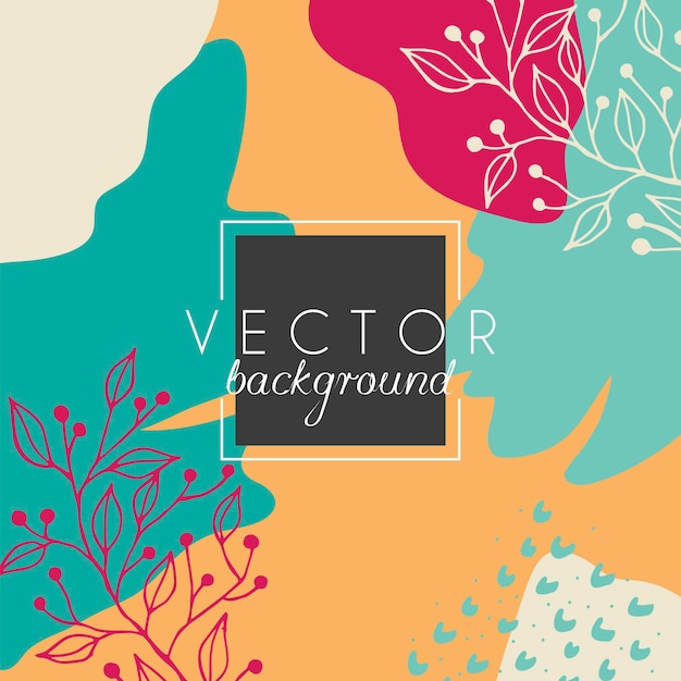 Vector fondo abstracto. plantilla de diseño moderno en estilo minimalista. cubierta elegante para presentación de belleza, diseño de marca. ilustración vectorial