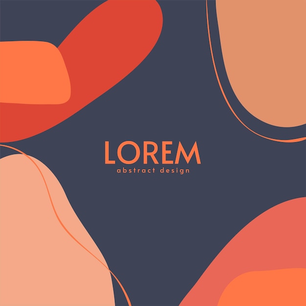Fondo abstracto. Plantilla de diseño moderno en estilo minimalista. Cubierta elegante para presentación de belleza, diseño de marca. Ilustración vectorial