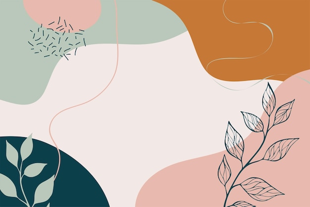 Fondo abstracto plantilla de diseño moderno en estilo minimalista portada elegante para la presentación de belleza