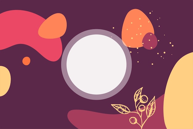 Fondo abstracto plantilla de diseño moderno en estilo minimalista portada elegante para la presentación de belleza