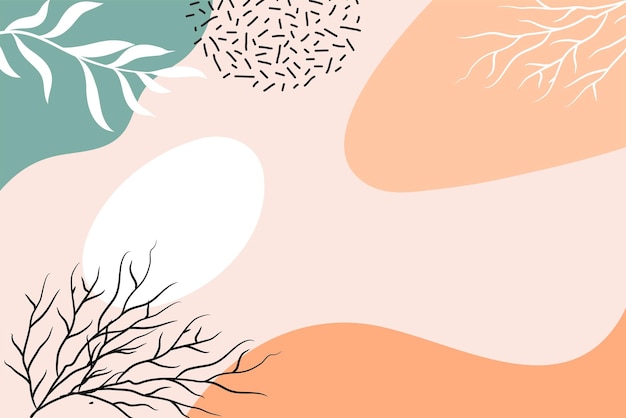 Fondo abstracto plantilla de diseño moderno en estilo minimalista portada elegante para la presentación de belleza
