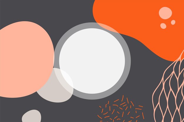 Fondo abstracto plantilla de diseño moderno en estilo minimalista portada elegante para la presentación de belleza