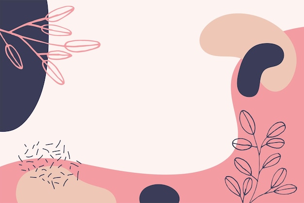 Fondo abstracto plantilla de diseño moderno en estilo minimalista portada elegante para la presentación de belleza