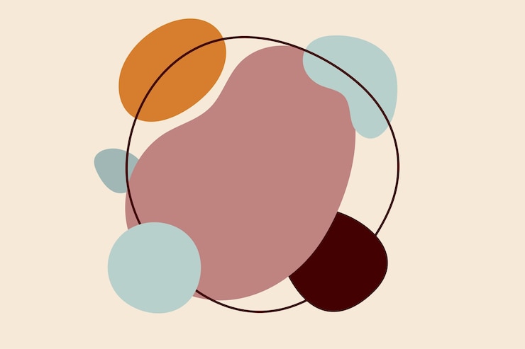 Vector fondo abstracto plantilla de diseño moderno en estilo minimalista portada elegante para la presentación de belleza
