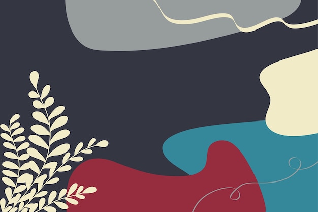 Fondo abstracto plantilla de diseño moderno en estilo minimalista portada elegante para la presentación de belleza