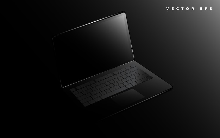 Vector fondo abstracto premium negro minimalista con elementos geométricos oscuros de lujo. papel tapiz exclusivo para póster, folleto, presentación, sitio web, pancarta, etc.