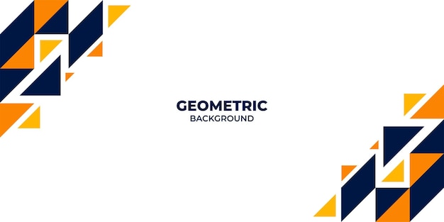 Fondo abstracto para presentación con concepto de negocio y formas geométricas