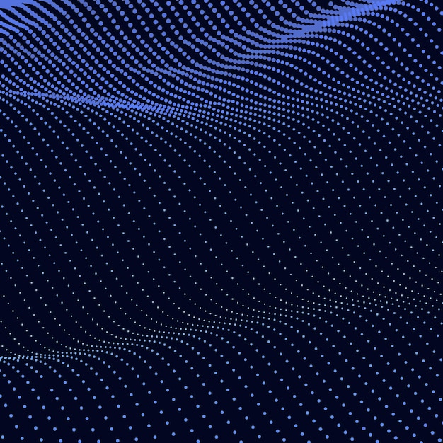 Fondo abstracto de puntos bokeh
