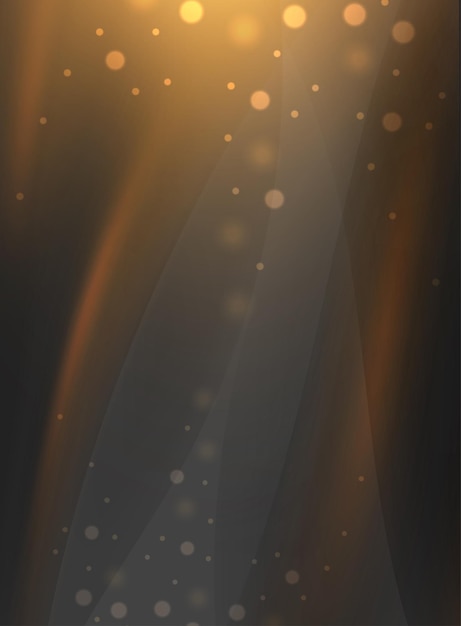 Fondo abstracto con puntos y luces bokeh