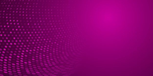 Fondo abstracto de puntos de semitono en colores morados