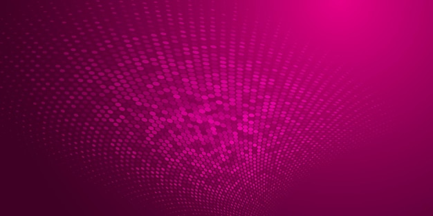 Fondo abstracto de puntos de semitono en colores morados