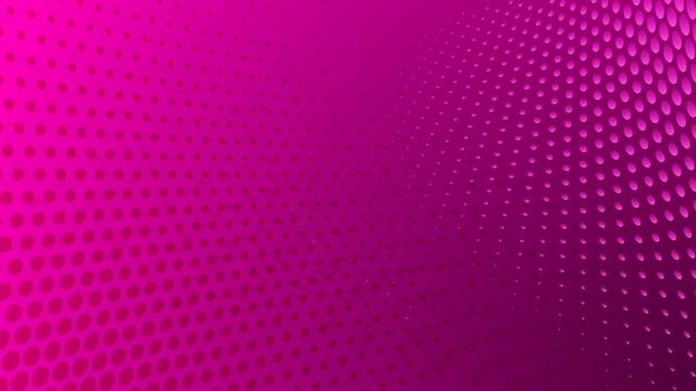 Fondo abstracto de puntos de semitono en colores rosados