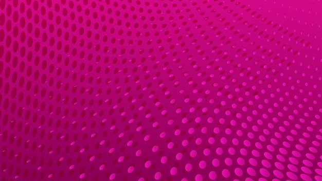 Fondo abstracto de puntos de semitono en colores rosados