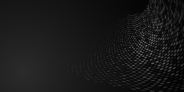 Fondo abstracto de puntos de semitono
