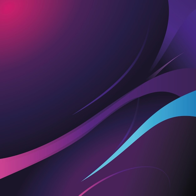 un fondo abstracto púrpura y azul con un remolino púrpura Y azul